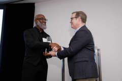 Michael Pollock, DBSA CEO and Gary Cooper Michael Pollock, DBSA CEO and Gary Cooper