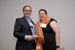 Michael Pollock, DBSA CEO and Shannon Emerich, DBSA Lehigh Valley Michael Pollock, DBSA CEO and Shannon Emerich, DBSA Lehigh Valley