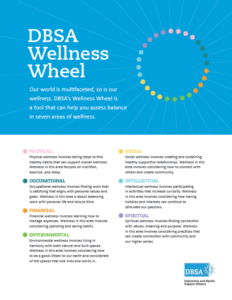 DBSA Wellness Wheel Workbook