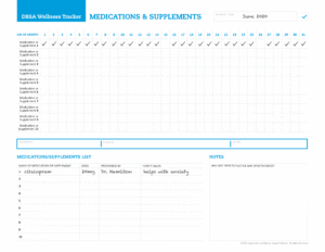 Medication and Supplement Tracker
