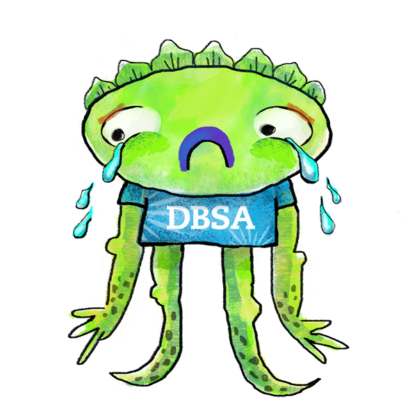 Sad Monster Mood Crew DBSA