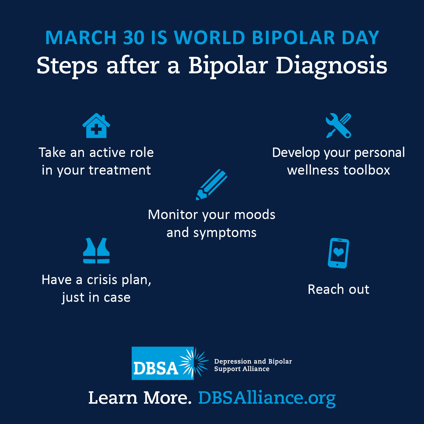 World Bipolar Day Depression and Bipolar Support Alliance