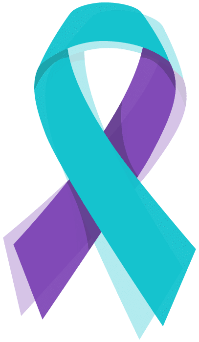 Suicide Prevention Awareness Month Ribbon